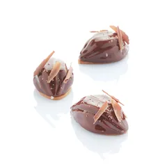 Форма для выпечки «Какао-бобы» [6 ячеек] силикон ,H=39,L=95,B=61мм черный, изображение 3