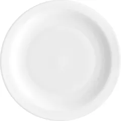 Тарелка «Кейрвейр» мелкая стекло D=195,H=18мм белый