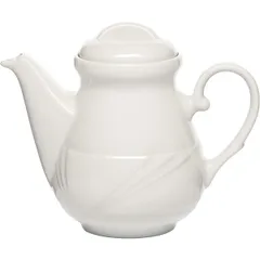 Кофейник «Аркадия» с крышкой фарфор 300мл D=65,H=100,L=150,B=60мм белый