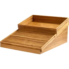 Ящик для подачи низкий дуб ,H=4,L=53,B=37см, изображение 4