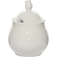 Сахарница «Афродита» фарфор 250мл D=75,H=130мм белый