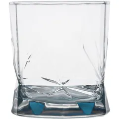 Олд фэшн (стакан) «Рош» стекло 340мл D=78,H=86мм синий