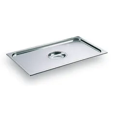 Lid for gastronorm container with handle GN 2/1  stainless steel , H=25mm