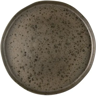 Тарелка «Фобос» мелкая керамика D=31см коричнев., Диаметр (мм): 310