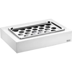 Pantry station for cooling yogurt with cooling el ,H=12,L=64,B=46cm white