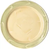 Тарелка «Феннель» мелкая фарфор D=270,H=35мм зелен.,бежев.