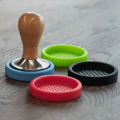 Подставка для темпера силикон D=62/74мм красный, изображение 4