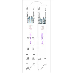 Линейка барная «Бомбей Сапфир» 0.5, 0.75, 1л