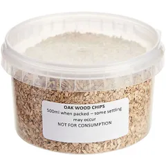 Wood chips for fumigator in a jar “Oak”  0.5 l