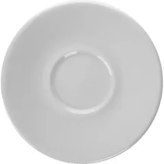 Saucer “Paula”  porcelain  D=14, H=2cm  white