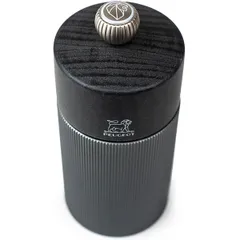 Мельница для соли «Лайн» бук,алюмин. ,H=18см граф.,черный, изображение 4