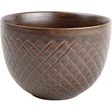 Салатник фарфор D=12,H=8см коричнев.