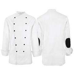 Chef's jacket 46 sizes  polyester, cotton  white, black