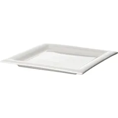 Тарелка «Кунстверк» квадратная фарфор ,H=2,L=26,B=26см белый, изображение 2