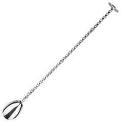 Bar spoon “Probar” with muddler  stainless steel , L=25, B=3cm  steel