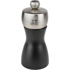 Мельница для перца «Фиджи» металлический механизм бук,сталь нерж. D=5,H=12см черный