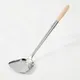 Лопатка кухонная с деревянной ручкой сталь нерж.,дерево ,L=47,5/10,5,B=12см