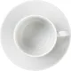 Чайная пара «Экспресс» фарфор 220мл D=75/143,H=75мм белый, изображение 3