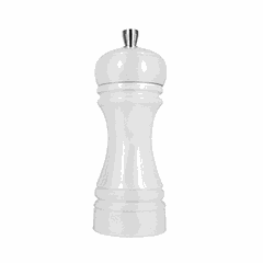 Мельница для перца с метал.механизмом бук D=5,H=14см белый