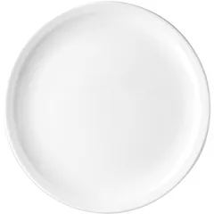 Plate “Simplicity Cross”  porcelain  D=255, H=22mm  white