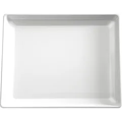 Rectangular serving dish “FLOAT”  plastic , L=32.5, B=26.5 cm  white