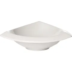 Салатник «Кунстверк» треугольный фарфор 1,74л ,H=10,L=33,B=33см белый