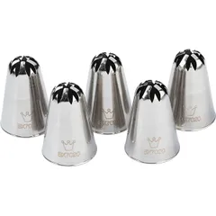 Pastry nozzle[5pcs] stainless steel D=2mm