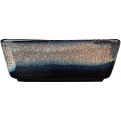 Салатник «Пати» фарфор 0,6л ,L=15,B=15см серый,синий, изображение 2