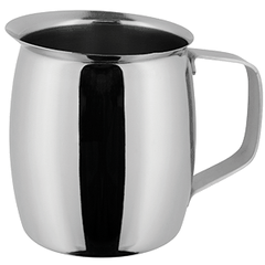 Milk jug  stainless steel  0.6 l  D=95, H=105mm  silver.