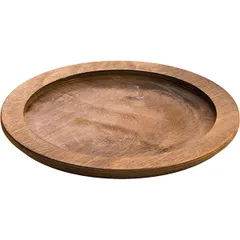 Stand for frying pan.4020193 wood D=285,H=20mm brown.