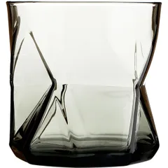 Old fashion “Cassiopeia” glass 330ml D=86,H=88mm gray