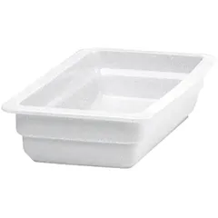 Container for food warmer 1/3 porcelain 2.3l ,H=65,L=325,B=176mm white