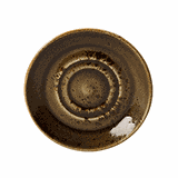 Блюдце «Крафт» фарфор D=165,H=15мм коричнев.