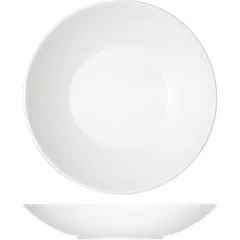 Deep plate “Options”  porcelain  D=30, H=4cm  white