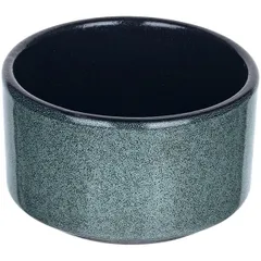 Sugar bowl “Milky Way turquoise”  porcelain  350 ml  turquoise., black