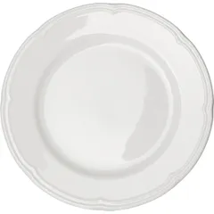 Тарелка «Увертюра» мелкая фарфор D=160,H=15мм белый