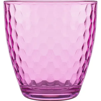 Олд фэшн «Энджой» стекло 280мл D=81,H=87мм розов., Цвет: Розовый
