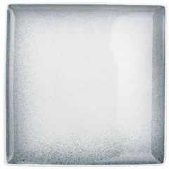 Square plate  porcelain , L=26, B=26cm  white, gray