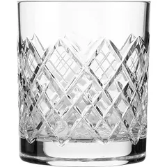 Old fashion thickened bottom crystal 330ml D=80,H=95mm clear.