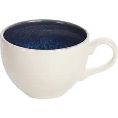 Tea cup “Vesuvius Lapis”  porcelain  228 ml  D=9, H=6cm  azure, white