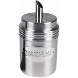 Сахарница с дозатором сталь нерж. 300мл D=70,H=135,L=70мм металлич.