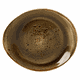 Тарелка «Крафт Браун» пирожковая фарфор D=155,H=20,L=155,B=130мм коричнев., Цвет: Коричневый