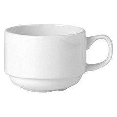 Tea cup “Simplicity”  porcelain  200 ml  D=8, H=6cm  white