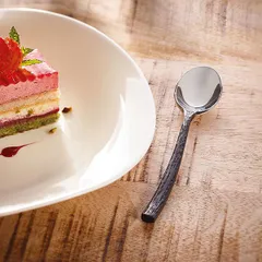 Ложка чайная «Блэк Оук» сталь нерж. ,L=14см черный,металлич., изображение 2