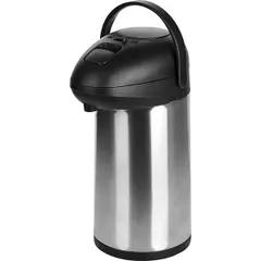 Thermos "Sanex" stainless steel, plastic 4l ,H=38,L=23.5,B=16cm silver,black