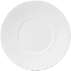 Small plate  porcelain  D=246, H=22mm  white