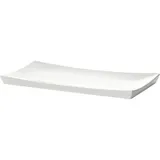 Блюдо для суши «Пати» фарфор ,H=2,L=31,B=15см белый