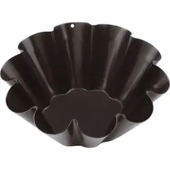 Brioche baking pan steel,anti-stick coating D=11,H=4cm black