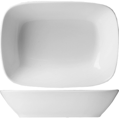 Блюдо «Энтотел» прямоугольное фарфор D=20см