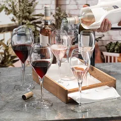 Бокал для вина «Венето» стекло 445мл D=69,H=242мм прозр., Объем по данным поставщика (мл): 445, изображение 3